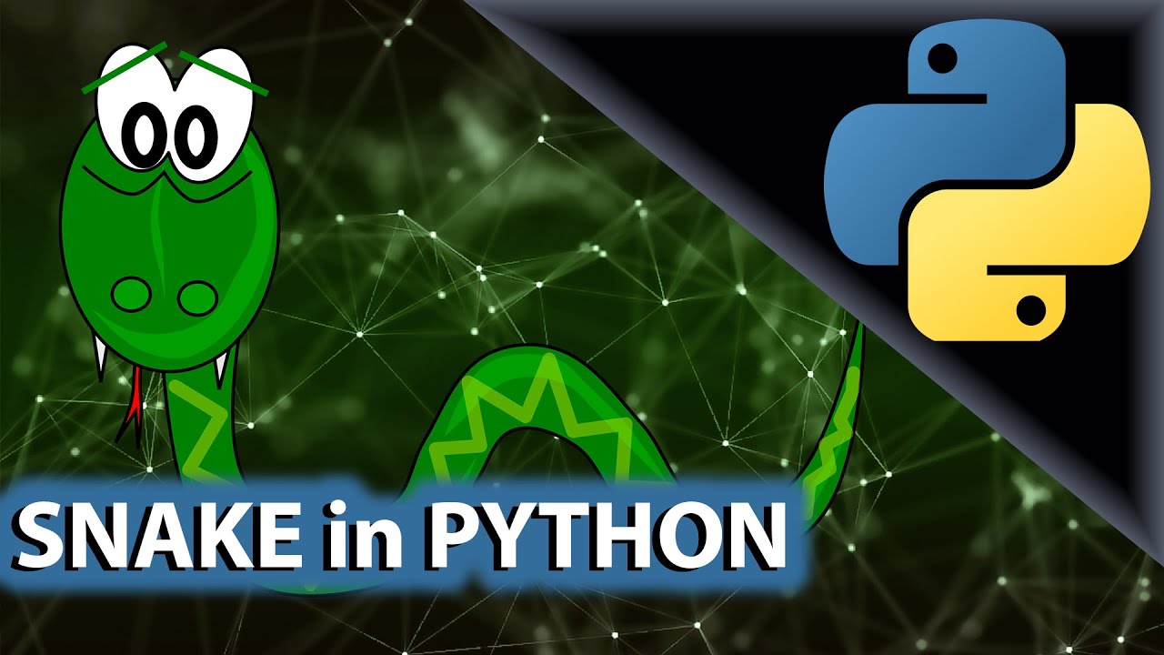 Snake in Python - in unter 150 Zeilen Code [PyGame]