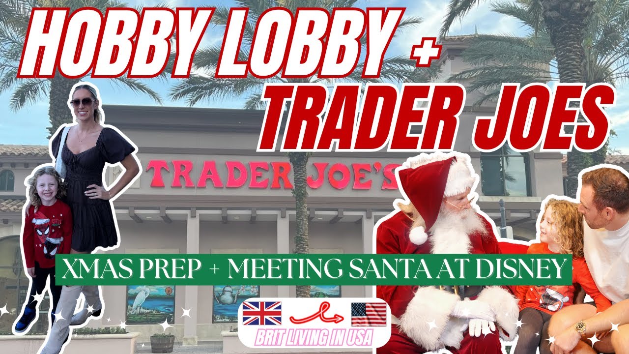 ПРАЗДНИЧНЫЙ ДЕНЬ ИЗ МОЕЙ ЖИЗНИ ВО ФЛОРИДЕ | ПОКУПКИ В TRADER JOE И HOBBY LOBBY, ПОКУПКИ И ВСТРЕЧА...