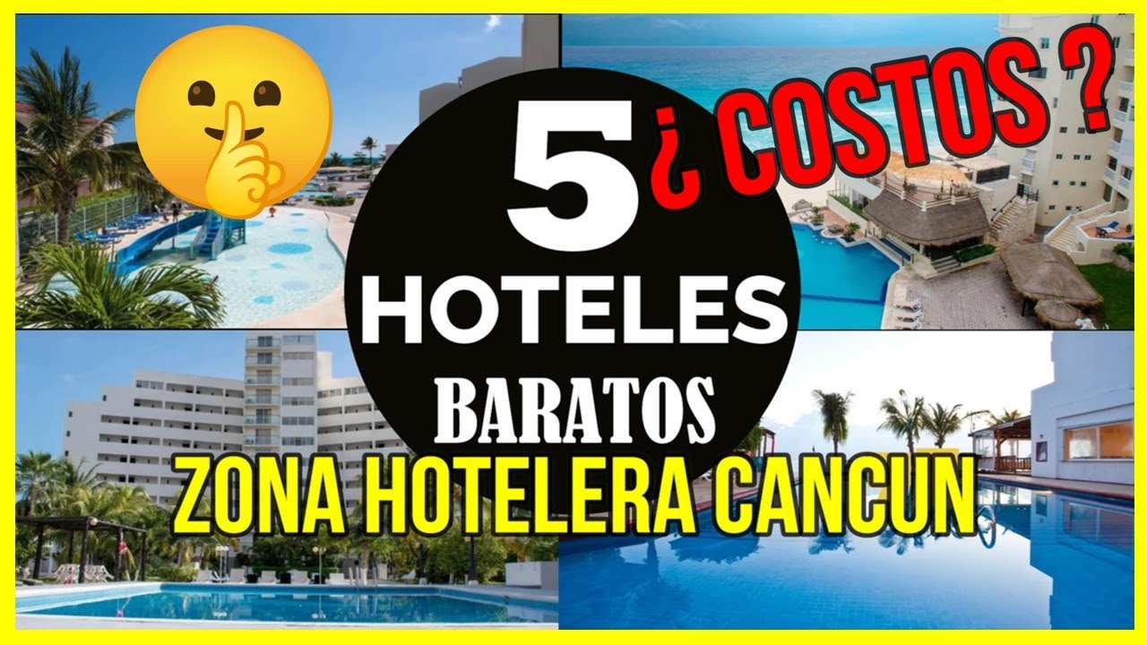 🔴 HOTELES baratos ZONA HOTELERA de cancun 2023 #hotelcancun #cancun #zonahotelera