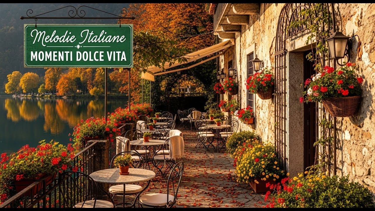 Italian Coastal Escape 🌊 Relaxing Mediterranean Music & Amalfi Vibes 4K Scenic