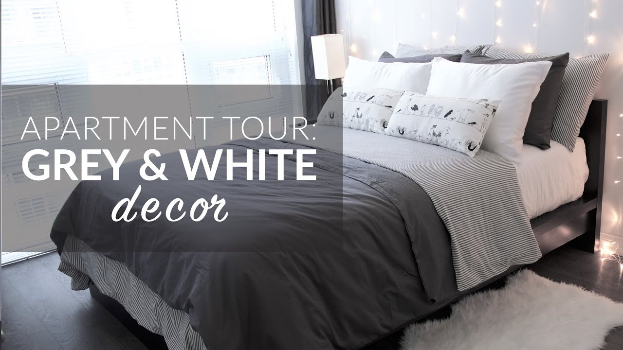 Apartment Tour | Grey & White Decor | Brash & Brilliant