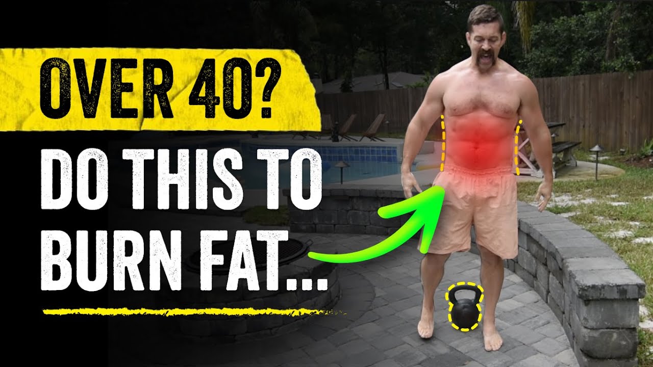 BEST Exercise To Burn Fat After 40 [NOT Jogging!] | Coach MANdler