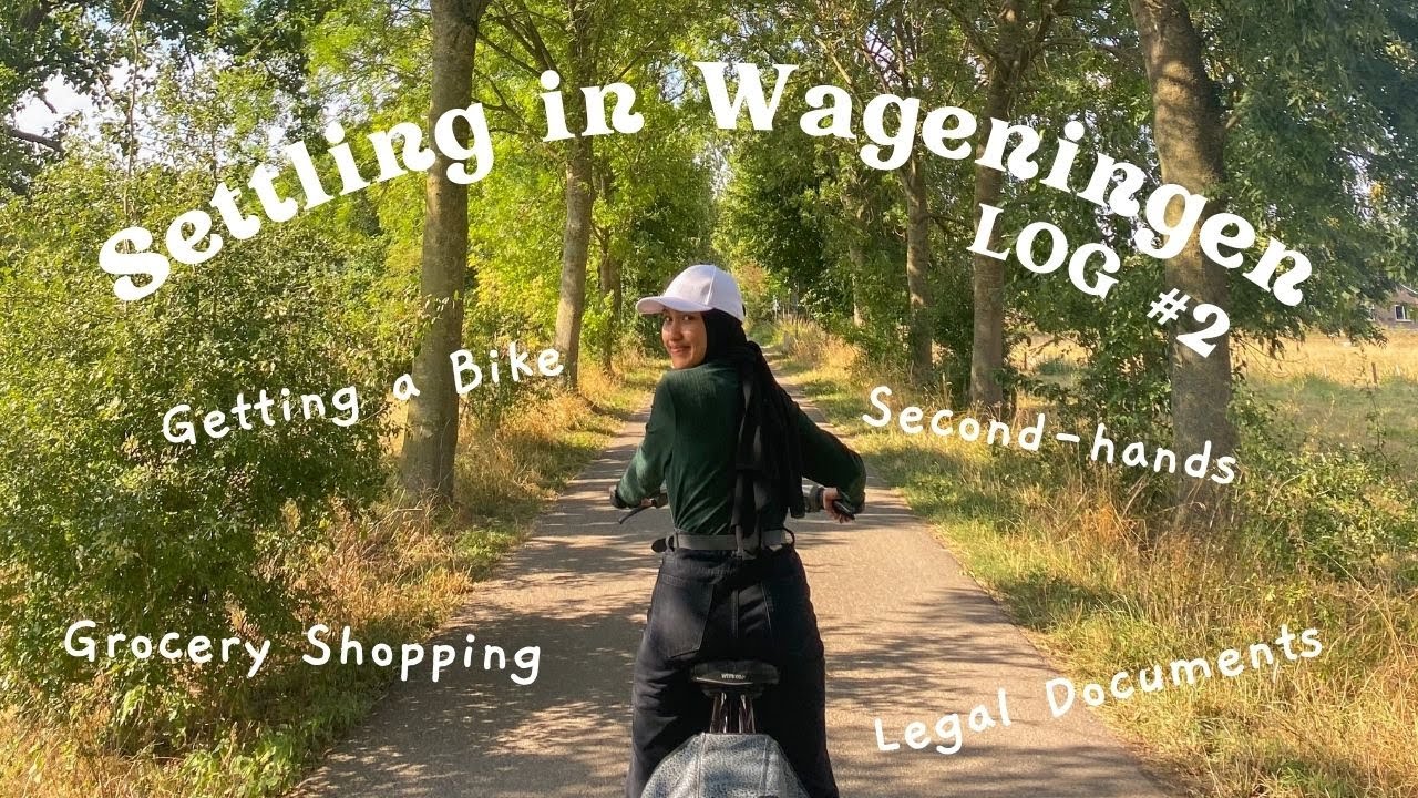 Settling in Wageningen | Second-hands | Getting a Bike | Grocery Shopping | Legal Documents | LOG #2
