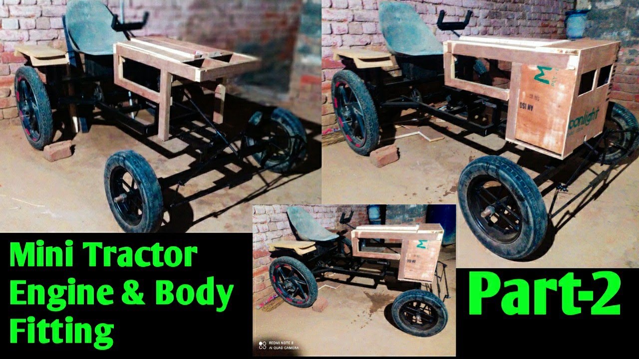 Mini tractor kaise banayen 😱🔥|| How to make mini tractor 💛|| part 2