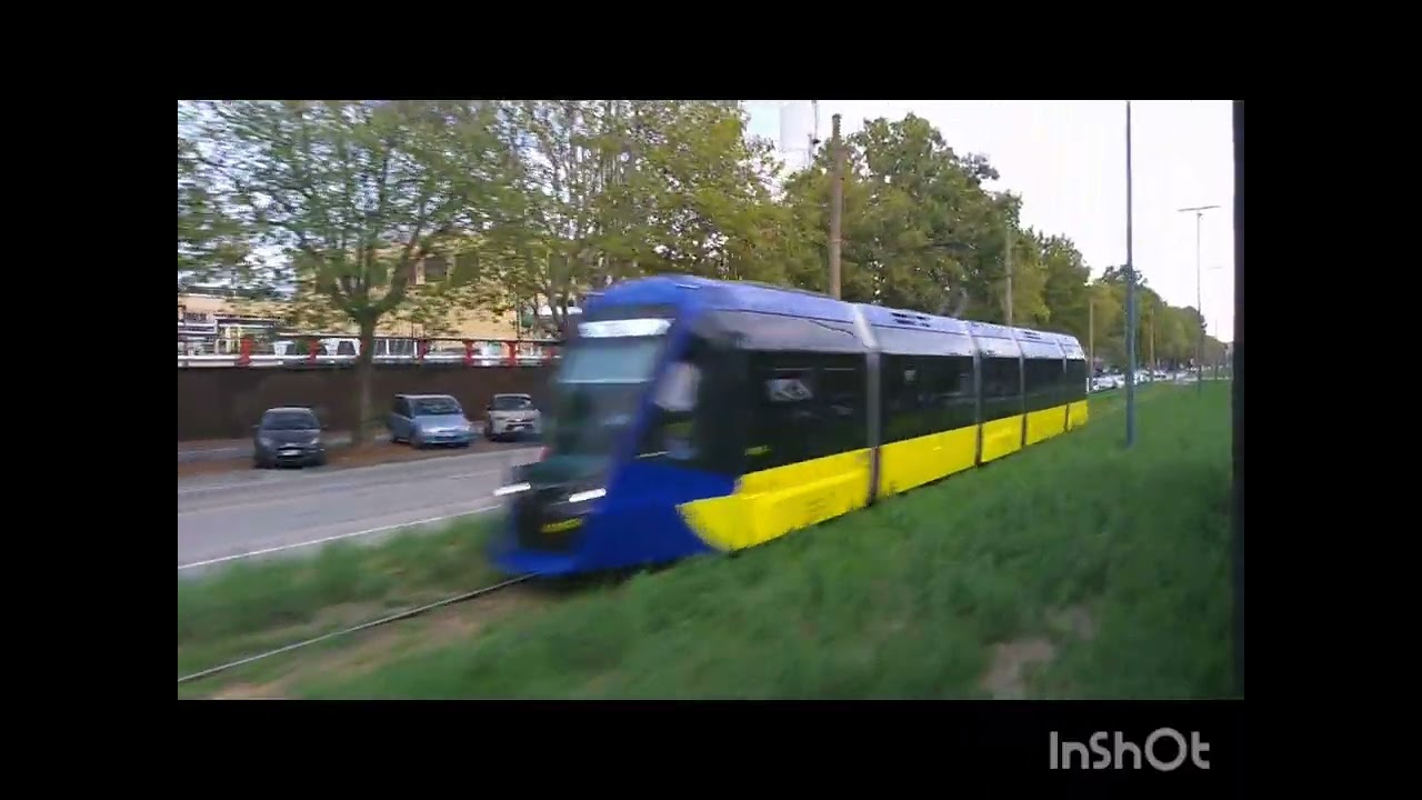 Video di fine estate sul tram 5016 in corso Settembrini e p.Caio a Torino (tratto della linea 10)
