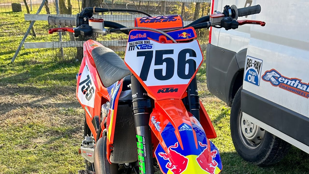 Mx tre ponti Ravenna 17-12-23 ktm sx125 con Eddy