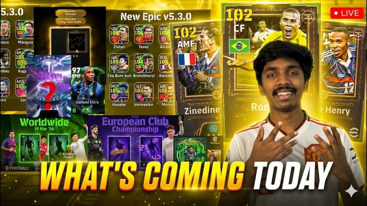 EFOOTBALL 📈,ETO OR NEXT EPIC ❓ WHAT IS COMING TODAY TODAY SUPER CHAT 😁