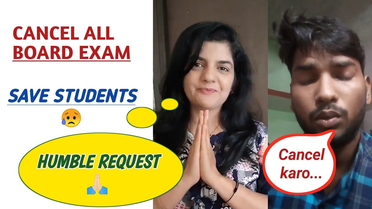 Cancel All Board Exams | Parents and Students request to Government | Save Students 🙏🏻