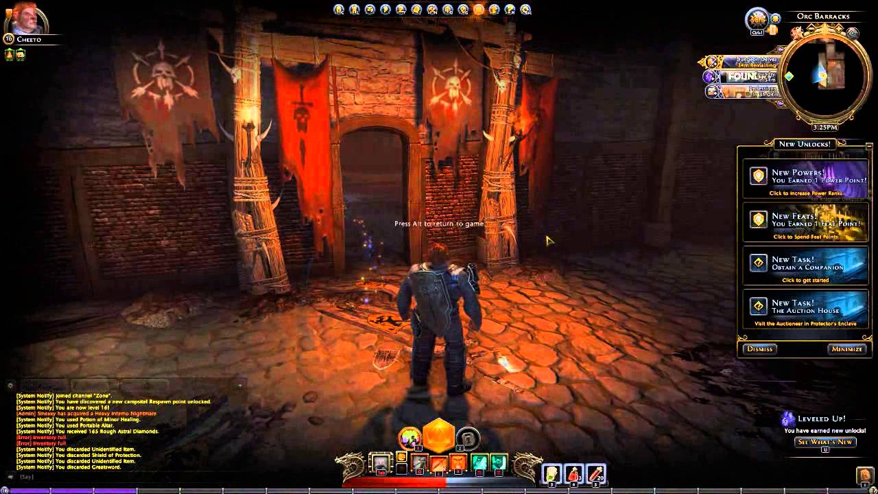 D&D Neverwinter Guardian Fighter Gameplay Commentary