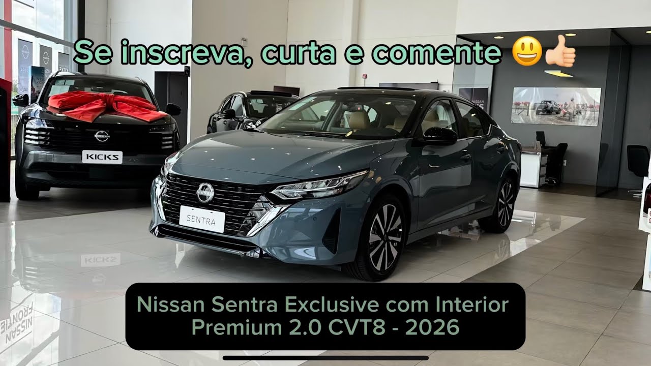 Nissan Sentra Exclusive c/ Interior Premium 2.0 CVT8 2026