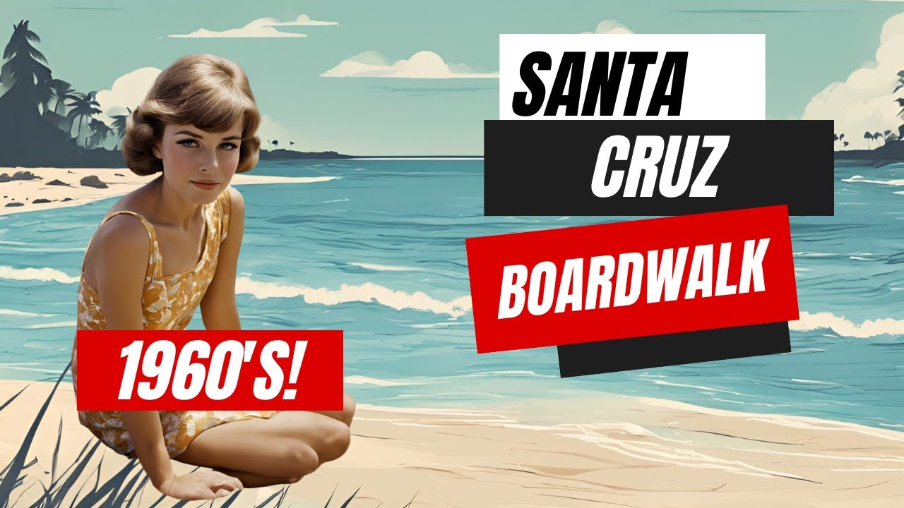 Vintage Film: Santa Cruz Beach Boardwalk 1960s