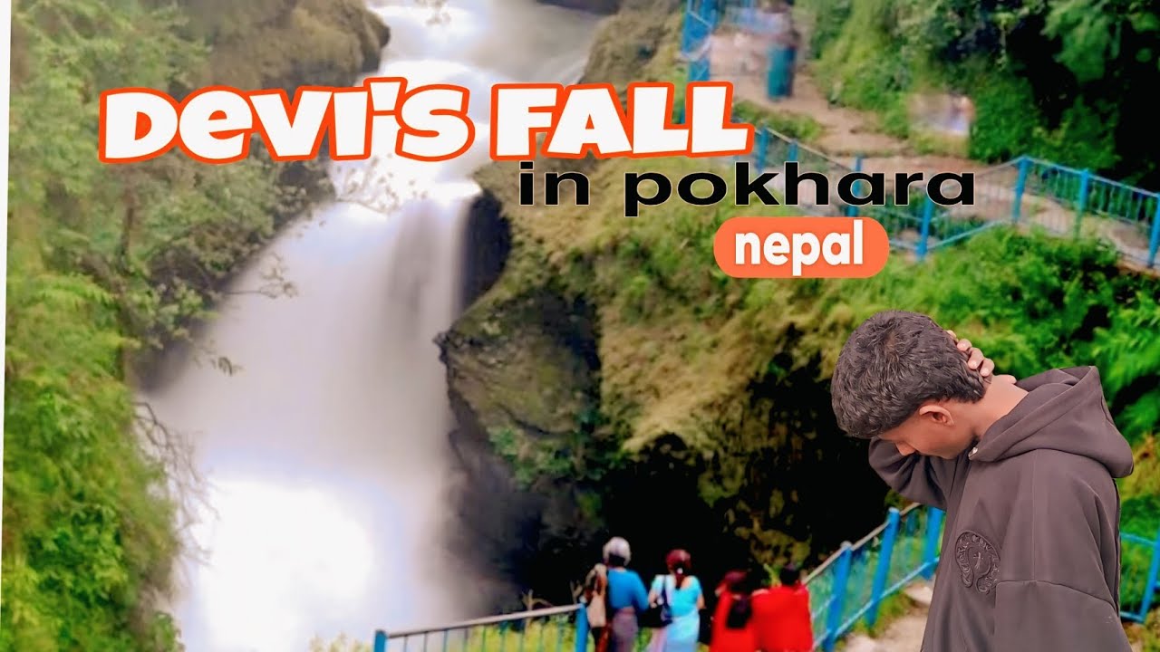 Devi's fall In pokhara 😊 Funny vlog 😁wolf king vlogs