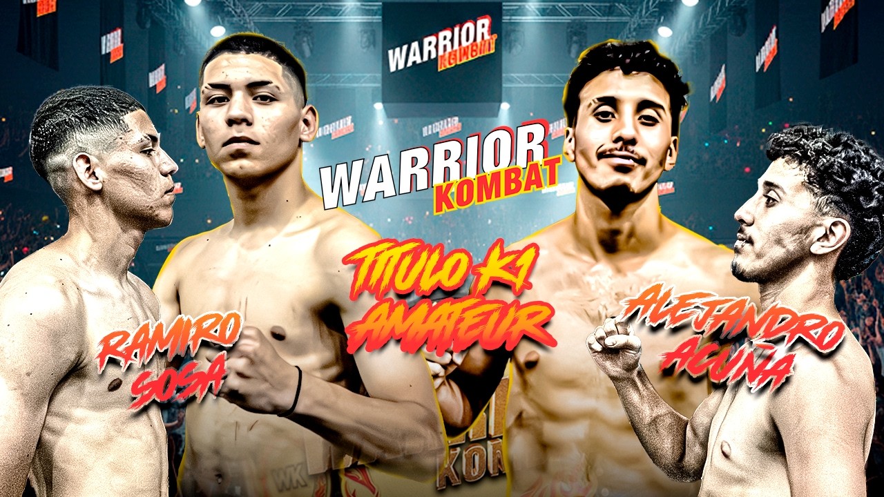 Titulo k1 Amateur Warrior Kombat - Ramiro Sosa Vs Alejandro Acuña