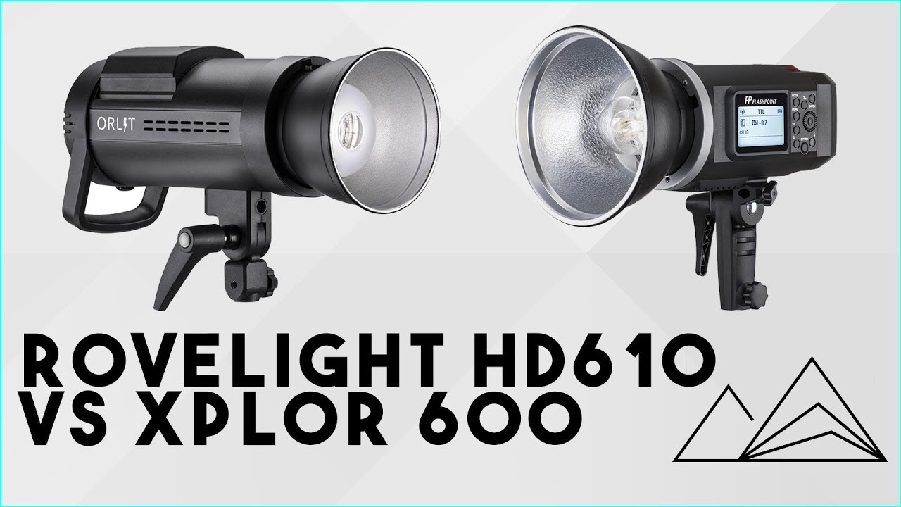 Flash Photography - Orlit Rovelight RT610 (Jinbei HD610) vs. Xplor 600 (Godox AD600)