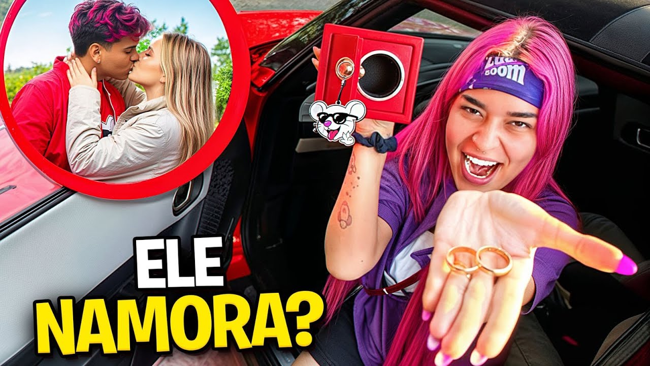 DESCOBRI ALGO NO CARRO DO ROBSON* tá namorando?
