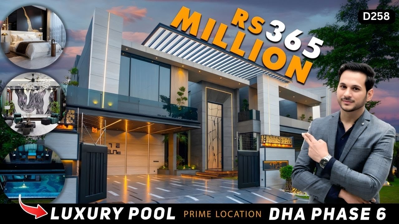 Dream 2 Kanal Mansion with Swimming Pool for Sale in DHA Phase 6 Lahore