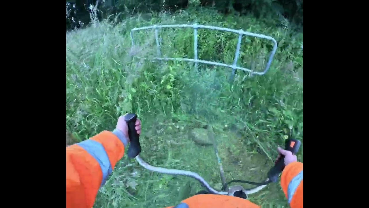 Overgrown Grass No Match for the Stihl FS460 – See It in Action!