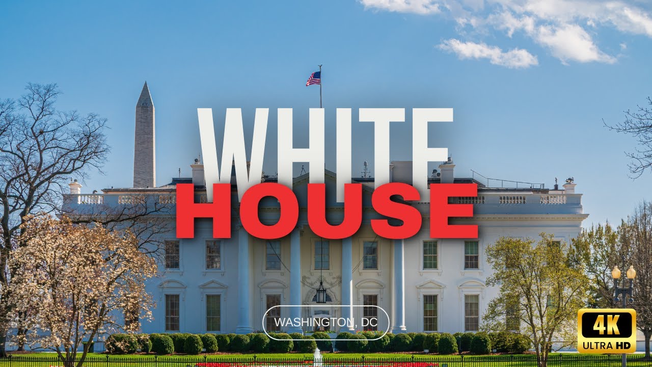 Walking to the White House 4K – Peaceful City Walk through the Heart of Washington DC