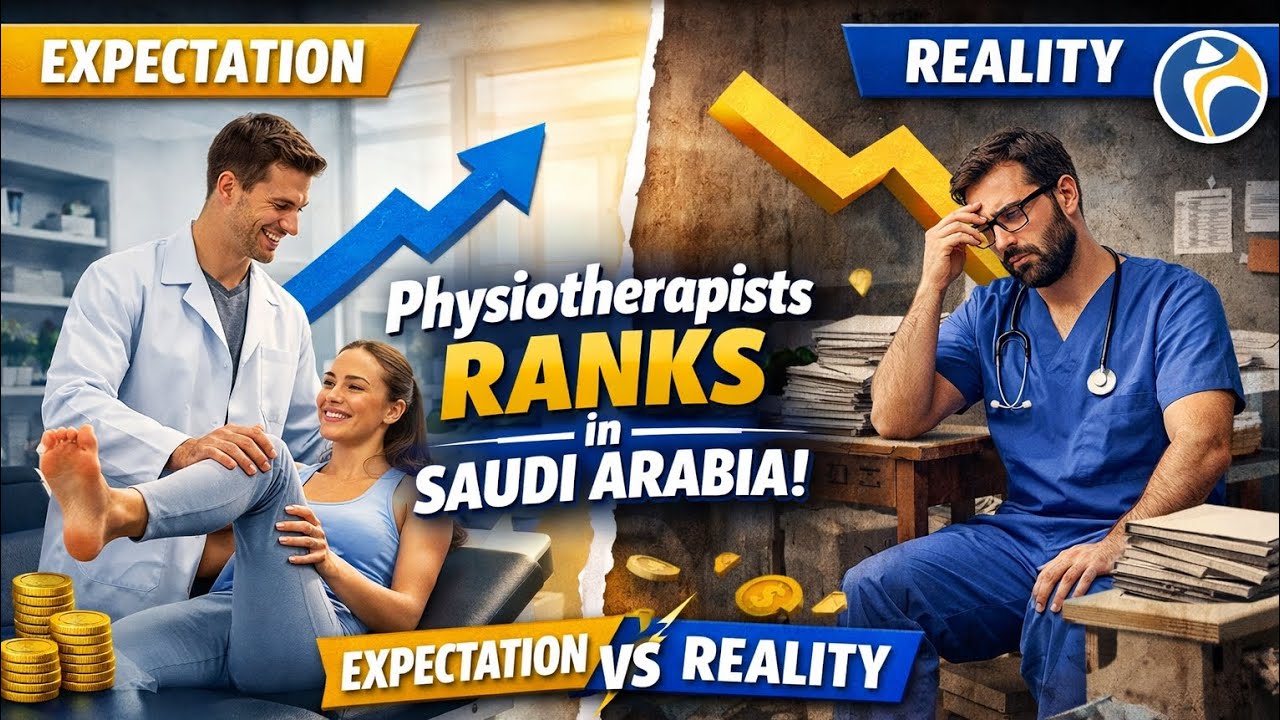 Physiotherapists Ranks in Saudi Arabia | Expectation vs Reality (SCFHS & Mumaris Plus)