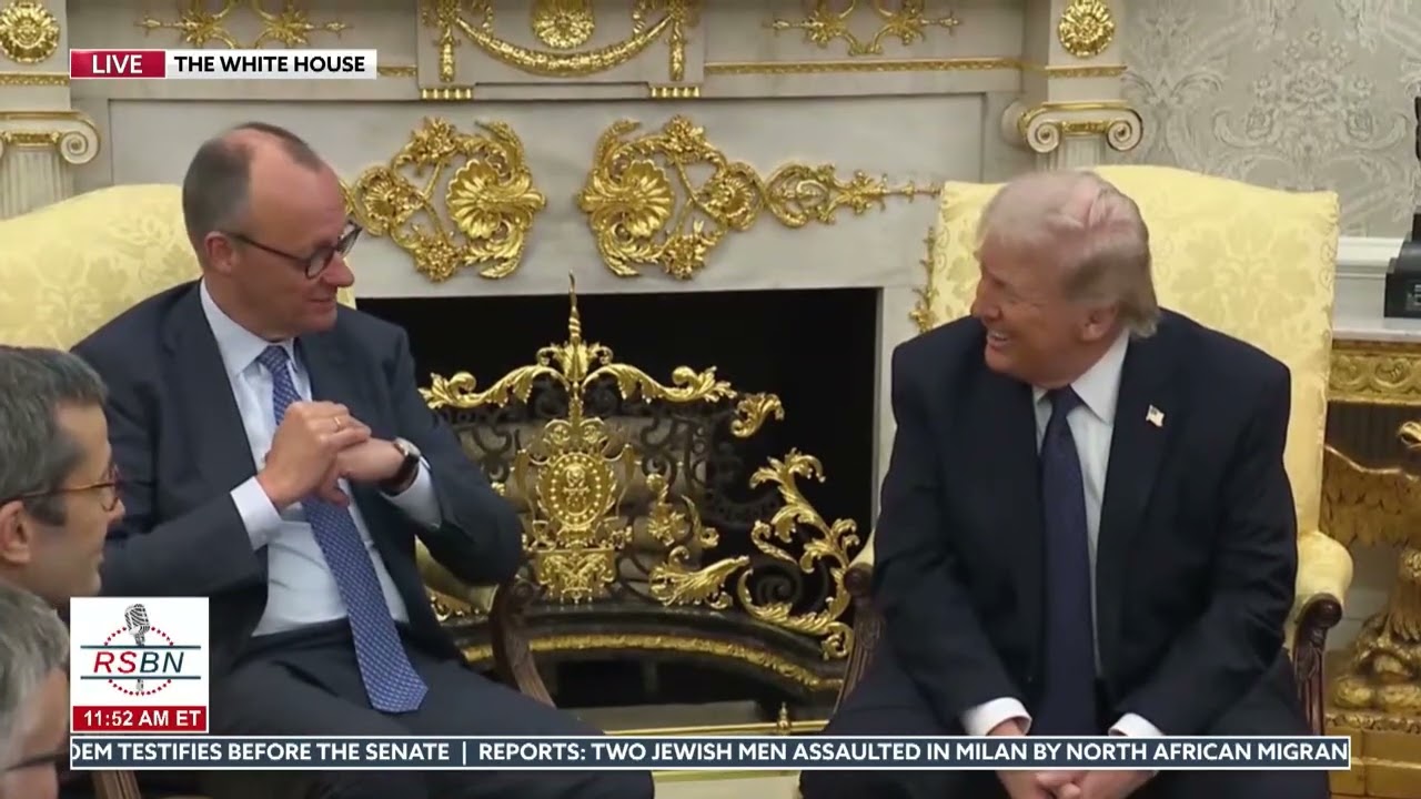 WATCH: President Trump Welcomes German Chancellor Mertz and Disccusses Operation Epic Fury - 3/3/26