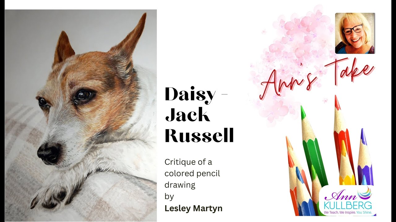 A short critique of colored pencil artwork by Heather Dixon