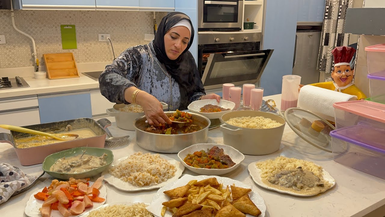 اخر عزومه في رمضان ختمها مسك كيلو لحمه وبس 