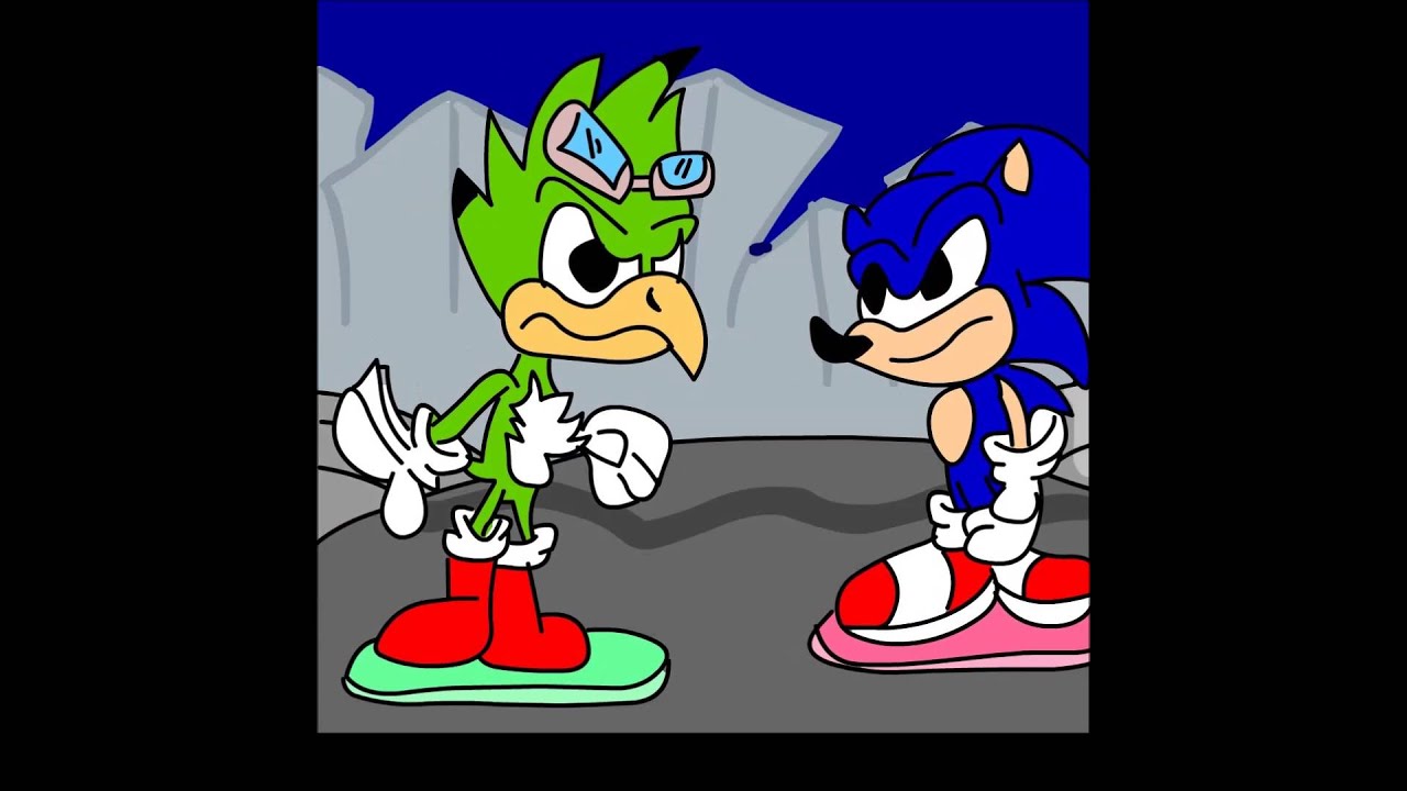 Sonic Riders почти за 4 минуты (2006)