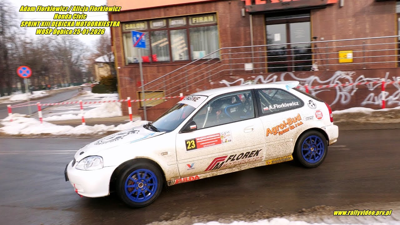 Adam Florkiewicz / Alicja Florkiewicz - Honda Civic - SPRINT XIII DĘBICKA MOTOORKIESTRA WOŚP 2026