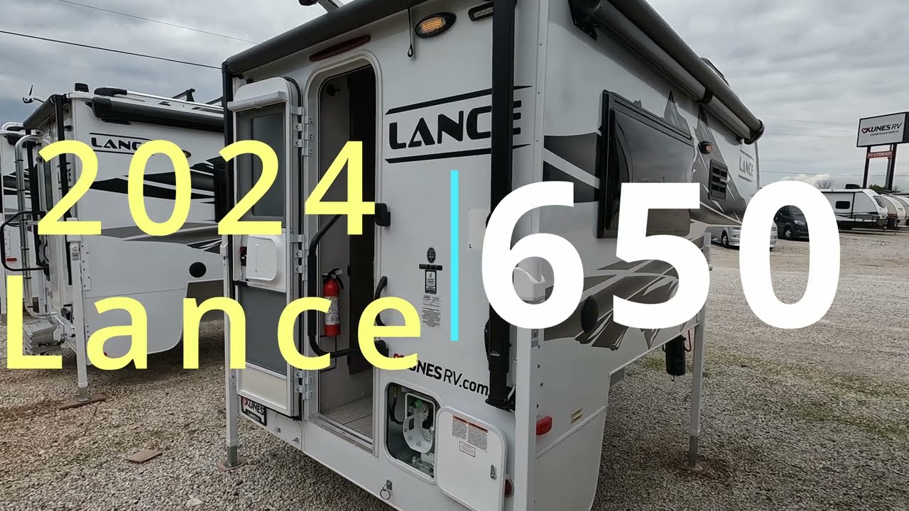 Грузовик-кемпер Lance 650 2024 года