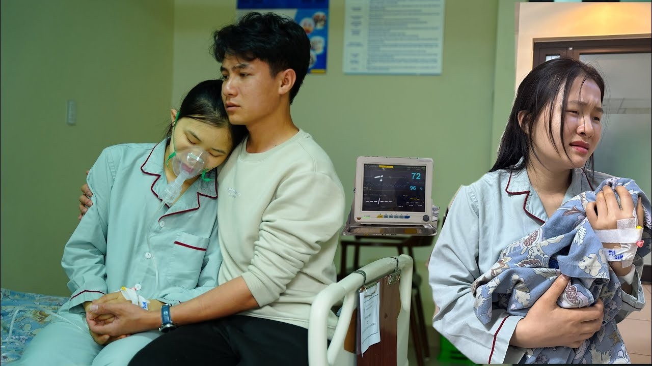 The young woman was devastated by the loss of her newborn child. What had happened to their family?
