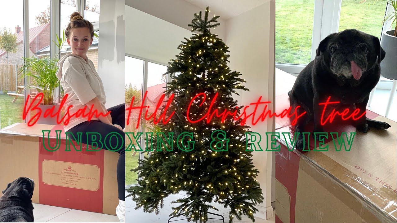 NEW BALSAM HILL CHRISTMAS TREE | UNBOXING & SETUP | 2021