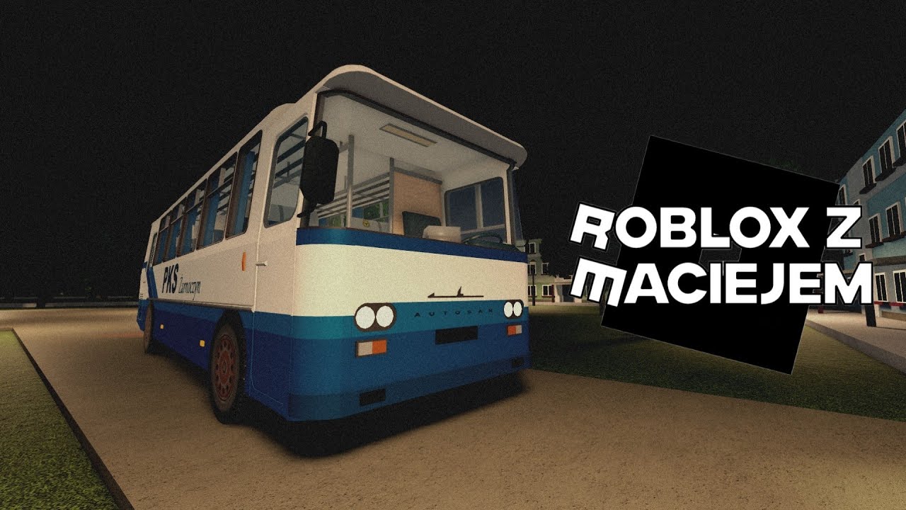 Roblox z Maciejem #8 - Moje TOP 10 gier z komunikacją miejską - autobusy i tramwaje