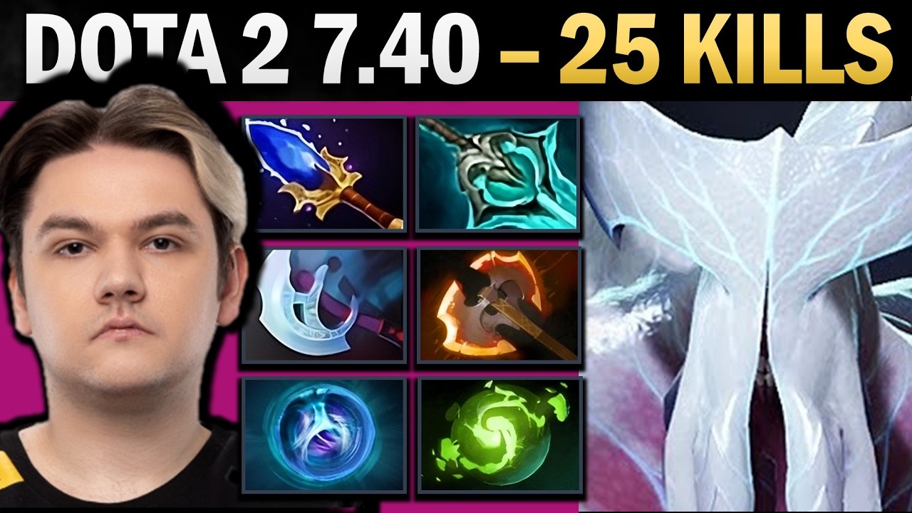Faceless Void Pro Carry with 25 Kills and Disperser - Dota 2 Gameplay