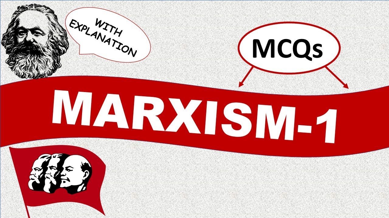 Marxism Part 1 | MCQs | UGC/ NET/ UPSC | Political Science | [Hindi]