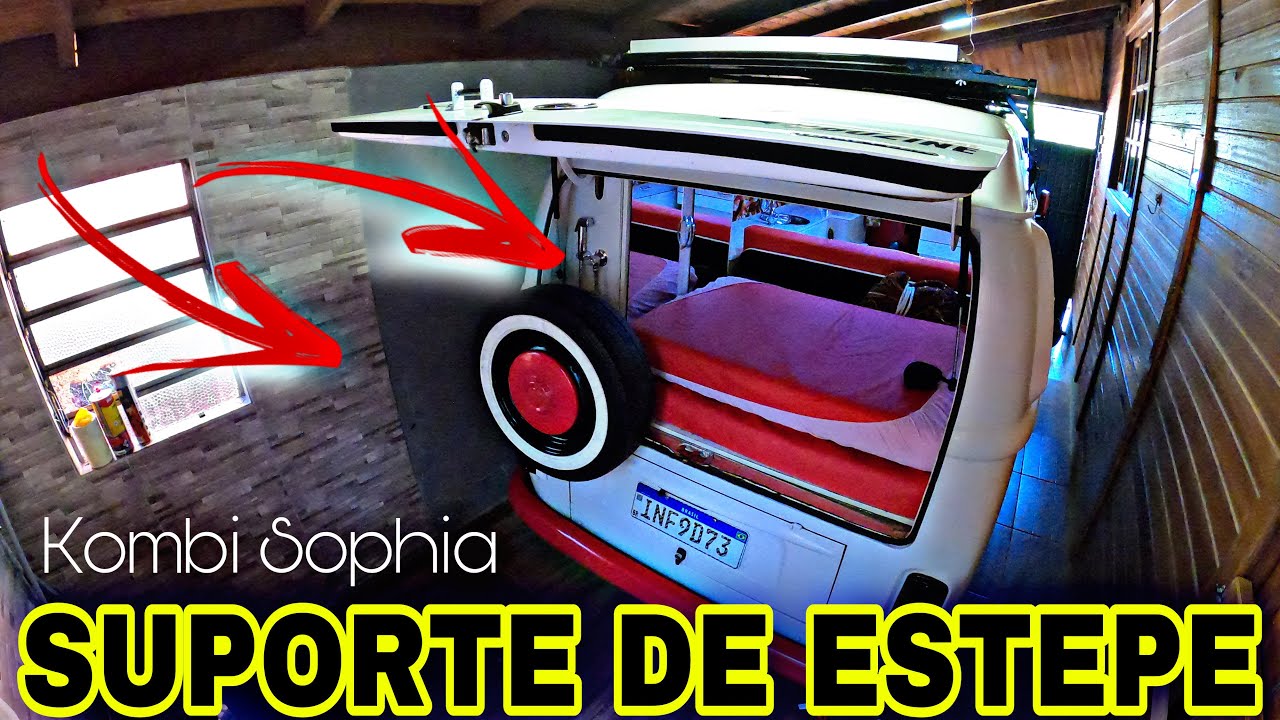 [PASSO A PASSO] como fazer o melhor PORTA ESTEPE articulado do BRASIL /KOMBI SOPHIA
