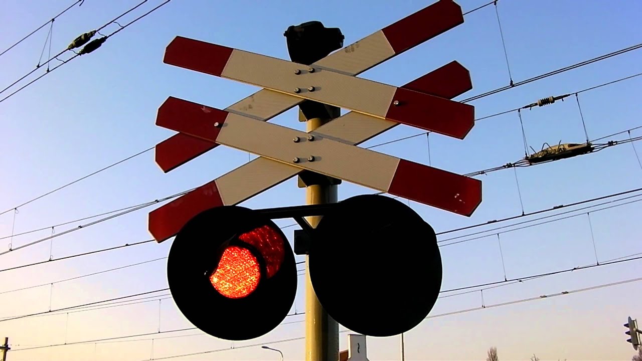 Spoorwegovergang Goes - Level crossing Goes, NL