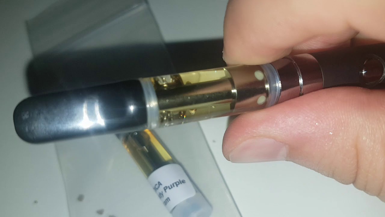CARTRIDGE REVIEW: granddaddy purple - Distillate direct