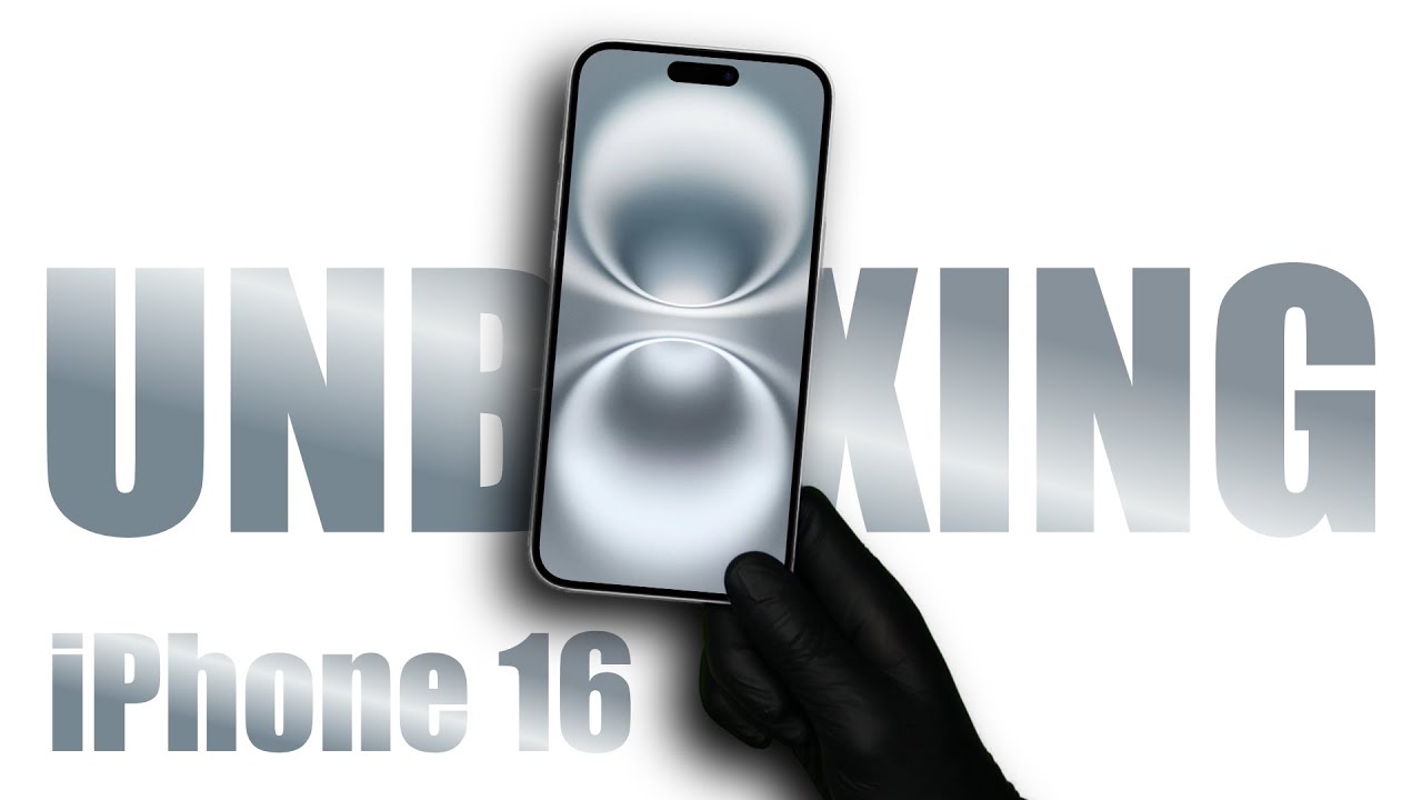 Apple iPhone 16 White - ASMR unboxing