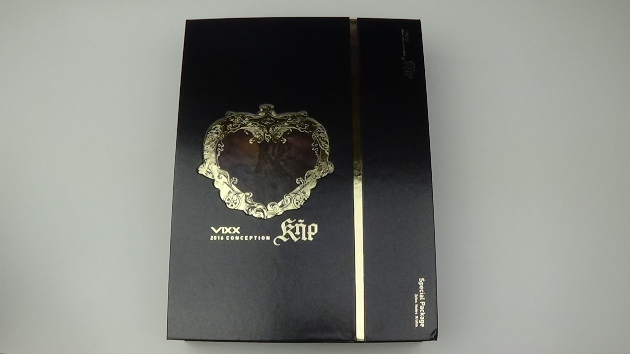 Unboxing VIXX 빅스 2016 Conception KER Special Package Album (Zelos Hades Kratos)