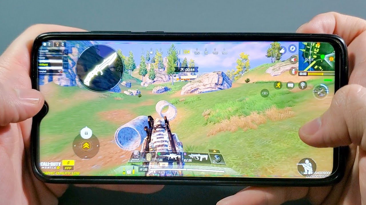 Redmi Note 8 Pro Call of Duty Mobile 60fps Test