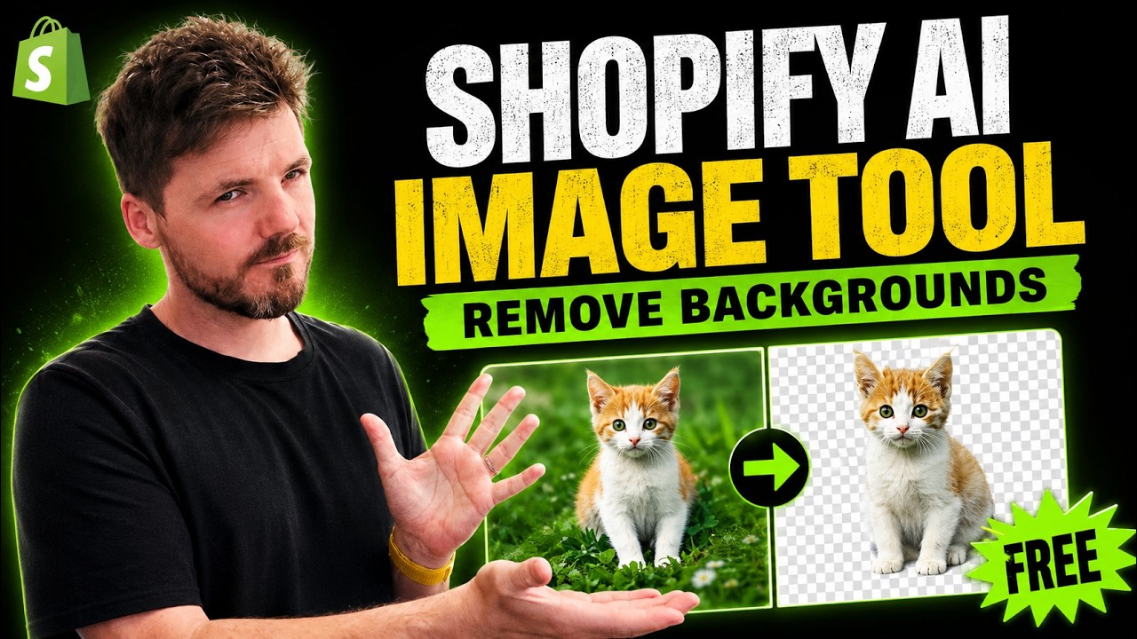 How to Shopify' Magic AI Image Tool: Remove Backgrounds from Images