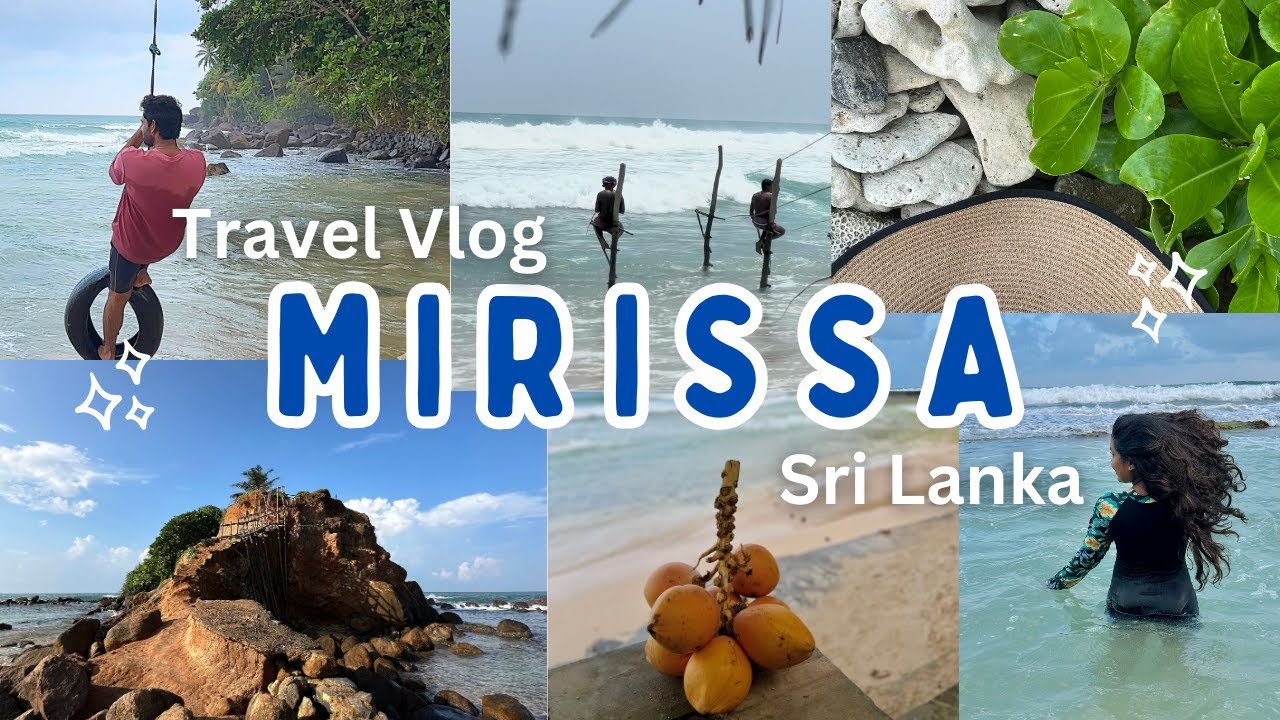 Mirissa Beach Travel Vlog | Budget Friendly | Family Vacation | Down South | Coral Beach | Sri Lanka