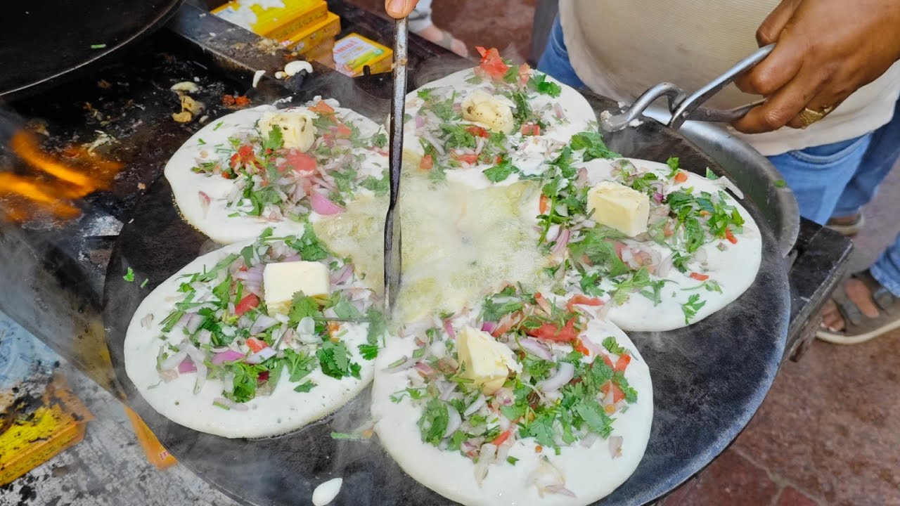 बनारस का मशहूर Butter Fire🔥 Uttapam is live!