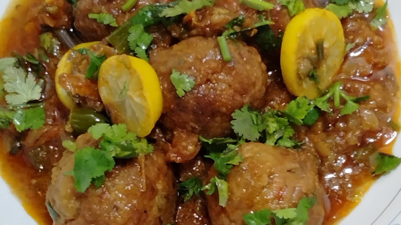 Easy Kofta recipe for Ramadan special by master chef| How to make kofta curry 