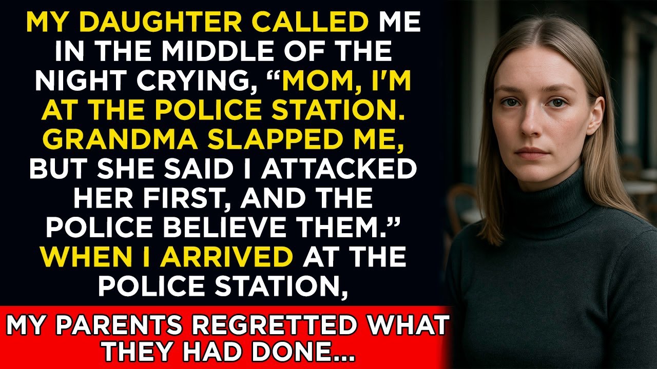 My daughter called me in the middle of the night crying, “Mom, I'm at the police station...
