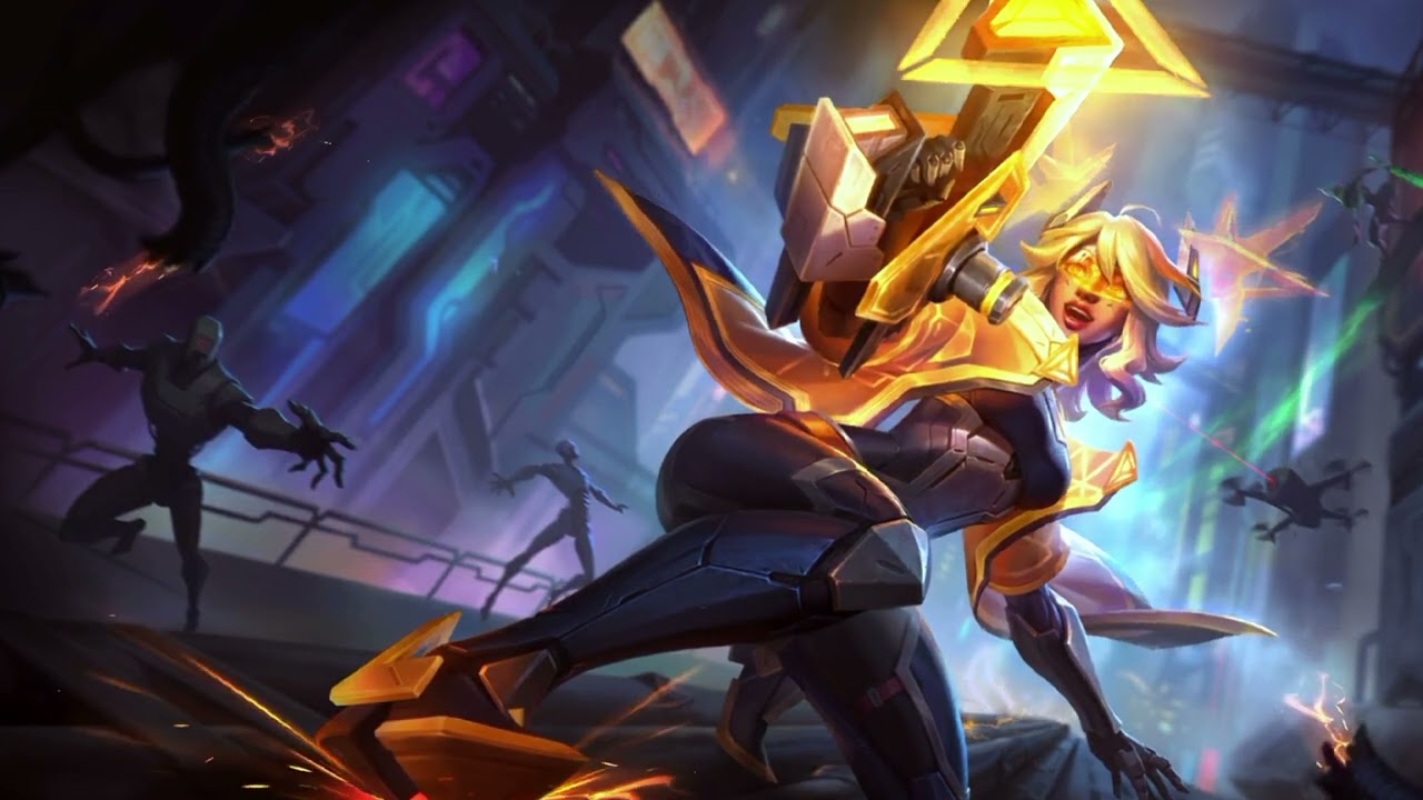 PROJECT: Zeri | animated splash art (League of Legends: Wild Rift)