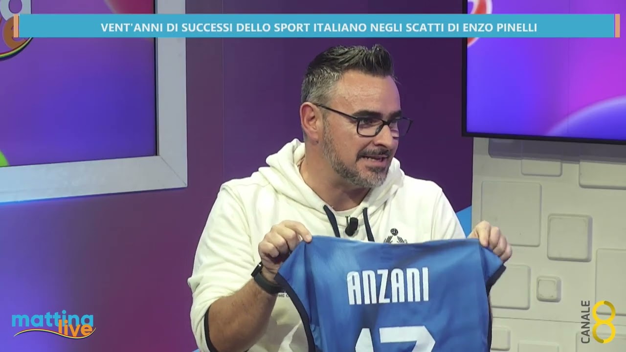 Vent'anni di successi dello sport italiano negli scatti di Enzo Pinelli -MattinaLive 07/11/2025
