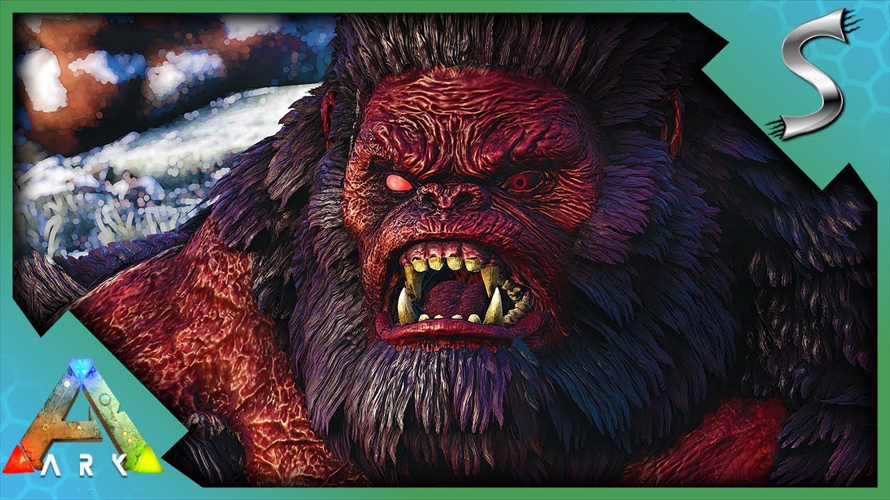 WE HAVE TO TAKE DOWN THE GREAT APE! ALPHA MEGAPITHECUS BOSS BATTLE - Ultimate Ark [E29 - The Island]