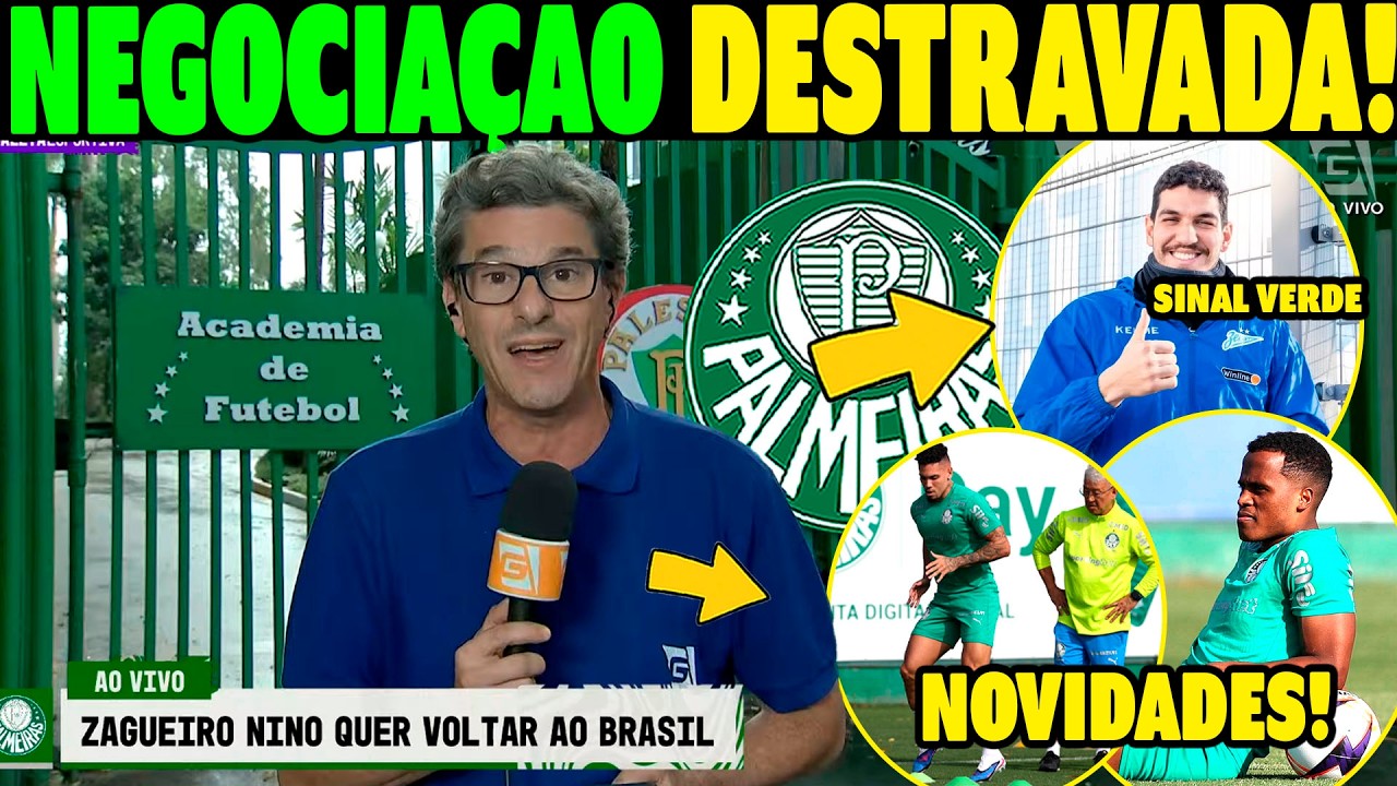 AGORAA!! EXCELENTE NOTICIA PARA O PALMEIRAS! SILVESTRE ATUALIZOU O MERCADO BOLA PALMEIRAS!