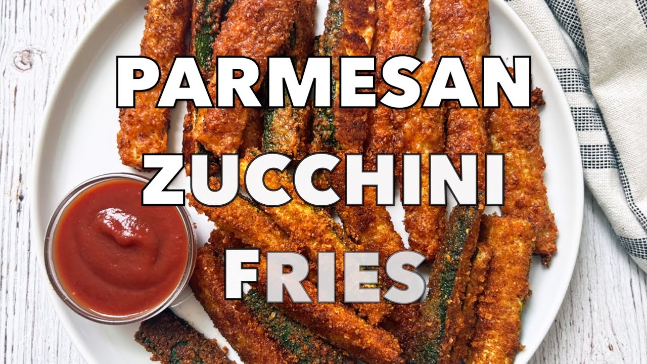 Parmesan-Crusted Zucchini Fries